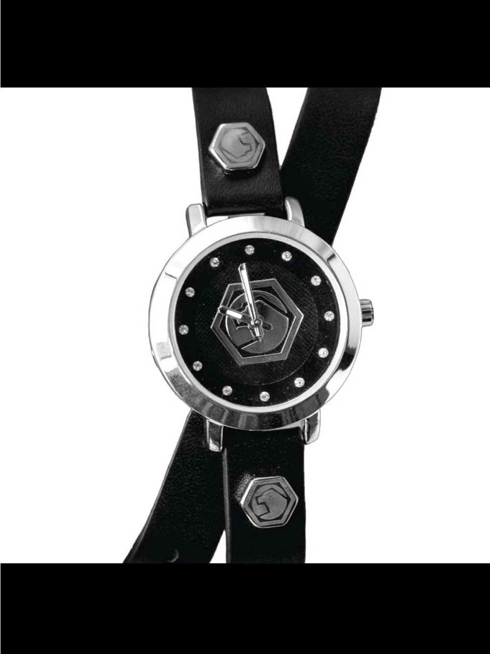 Matco Tools Ladies Watch Genuine Black Leather Timepiece NIB